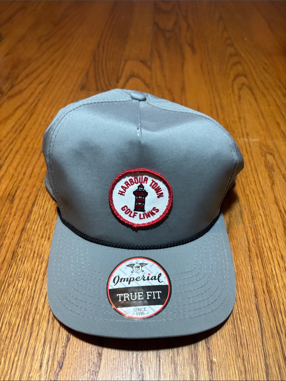 Imperial True Fit Harbour Town Golf Links Gray Snapback Hat